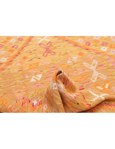 Kilim 129x176 Cm Kilim Afghanistan Hand-carded Wool
