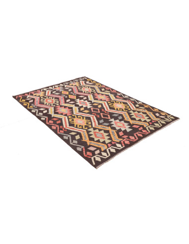 Kilim 129x175 Cm Kilim Afghanistan Hand-carded Wool warp: