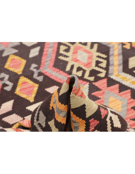 Kilim 129x175 Cm Kilim Afghanistan Hand-carded Wool warp:
