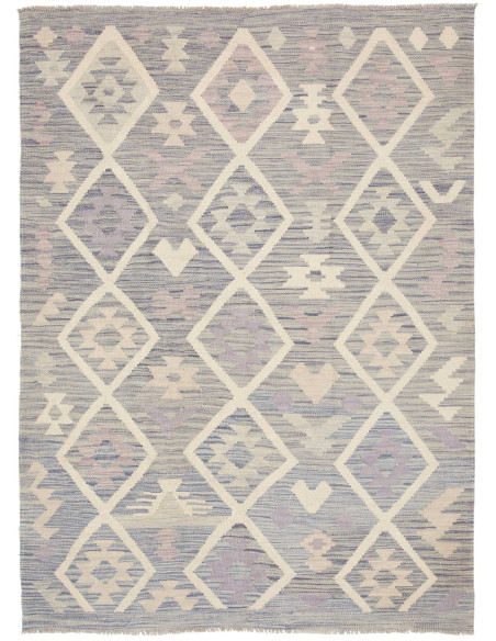Kilim 127x173 Cm Kilim Afghanistan Hand-carded Wool