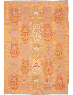 Kilim 128x185 Cm Kilim, Afghanistan, Lana Cardata A Mano,