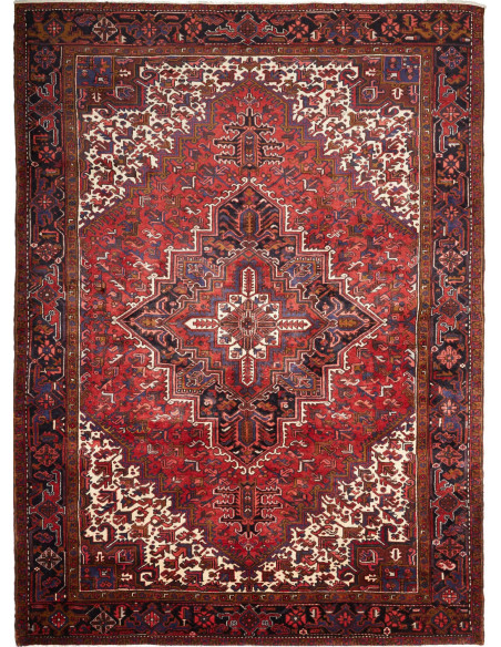 Gorawan 246x338 Cm Gorawan, Persia, Lana Cardata A Mano