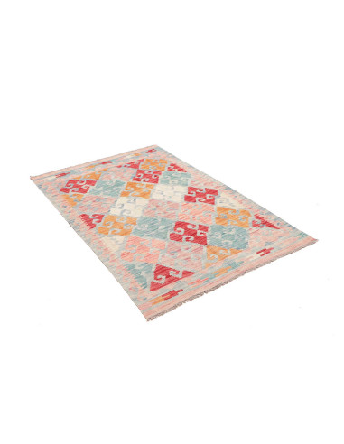 Kilim 101x149 Cm Kilim Afghanistan, Hand-carded Wool, 0.3 Cm