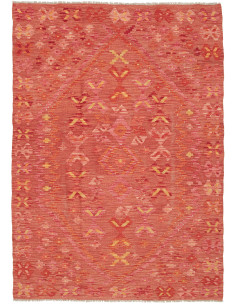 Kilim 128x185 Cm Kilim, Afghanistan, Hand-carded Wool