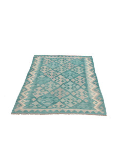 Kilim 98x152 Cm Kilim Afghanistan Hand-carded Wool warp: 2