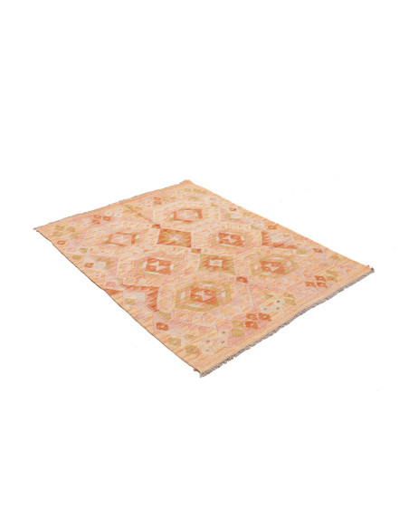 Kilim 106x146 Cm Kilim, Afghanistan, Hand-carded Wool warp: