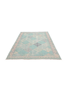 Kilim 152x198 Cm Kilim, Afghanistan, Lana Cardata A Mano 2