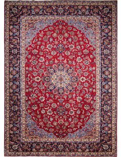 Rug Nadjafabad Persia brown white 290x401