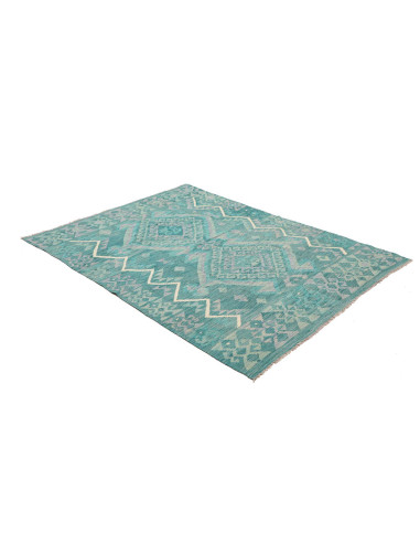 Kilim 148x195 Cm Kilim, Afghanistan, Lana Cardata A Mano,