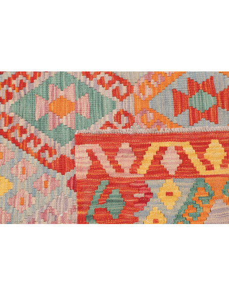 Kilim 129x168 Cm Kilim Afghanistan Lana Cardata A Mano