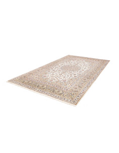 Kashan 205x325 Cm Kashan, Persia, Hand-carded Wool warp: 2