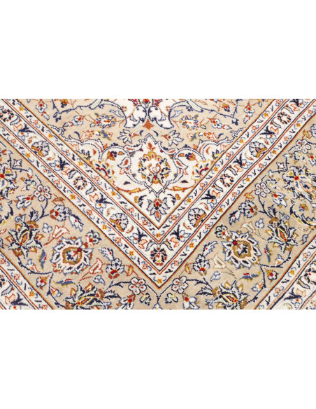 Kashan 205x325 Cm Kashan, Persia, Hand-carded Wool warp: