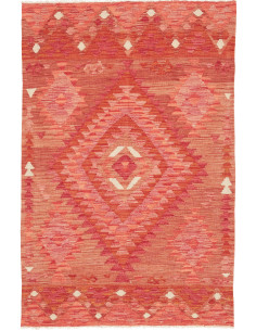 Kilim 100x155 Cm Kilim, Afghanistan, Hand-carded Wool warp: