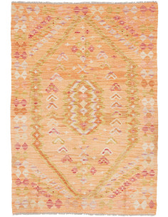 Kilim 102x150 Cm Kilim, Afghanistan, Hand-carded Wool