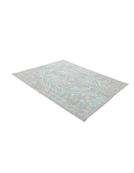 Kilim 153x196 Cm Kilim, Afghanistan, Hand-carded Wool warp: