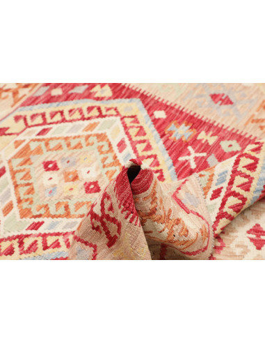 Kilim 126x167 Cm Kilim Afghanistan Lana Cardata A Mano