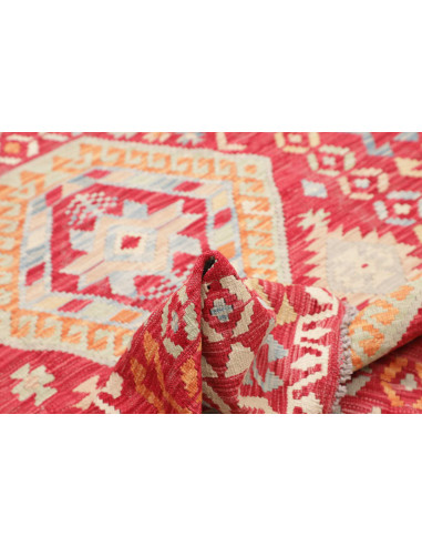 Kilim 129x179 Cm Kilim Afghanistan Lana Cardata A Mano