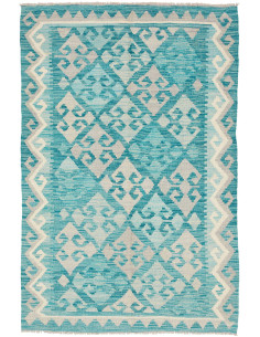 Kilim 98x152 Cm Kilim Afghanistan Hand-carded Wool warp: