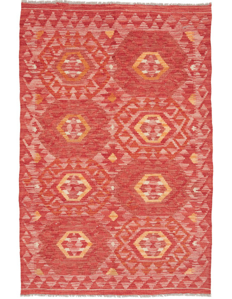 Kilim 103x157 Cm Kilim Afghanistan, Lana Cardata A Mano,