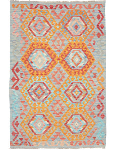 Kilim 108x163 Cm Kilim, Afghanistan, Lana Cardata A Mano,