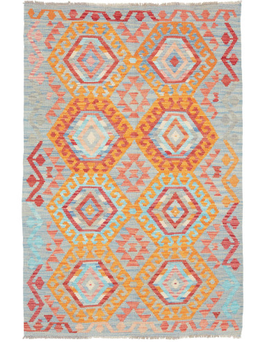 Kilim 108x163 Cm Kilim, Afghanistan, Hand-carded Wool,