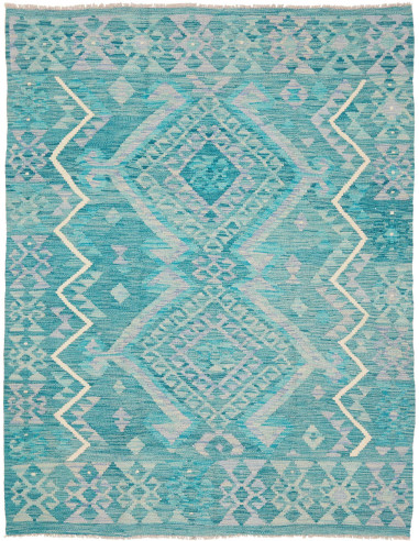 Kilim 148x195 Cm Kilim, Afghanistan, Lana Cardata A Mano,