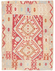 Kilim 123x169 Cm Afghan Kilim Wool Rug