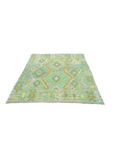 Kilim 137x178 Cm Kilim, Afghanistan, Lana Cardata A Mano 2