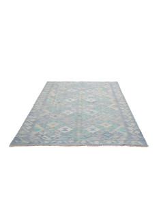 Kilim 157x205 Cm Kilim Afghanistan Hand-carded Wool Cotton 2