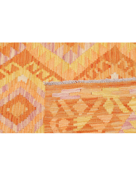 Kilim 99x147 Cm Kilim Afghanistan Lana Cardata A Mano Cotone