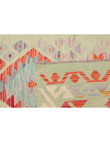 Kilim 97x145 Cm Kilim Afghanistan Lana Cardata A Mano Cotone