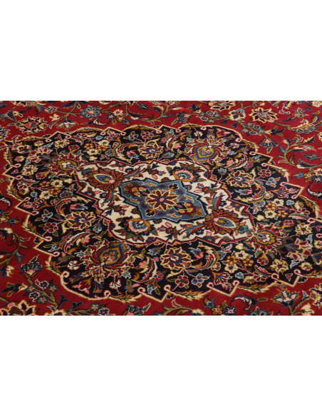 Kashan 355x487 Cm Kashan, Persia, Hand-carded Wool warp: