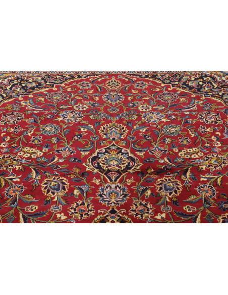 Kashan 355x487 Cm Kashan, Persia, Hand-carded Wool warp: