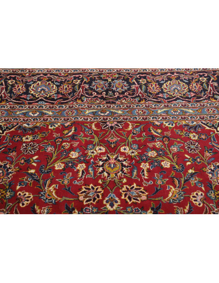 Kashan 355x487 Cm Kashan, Persia, Hand-carded Wool warp: