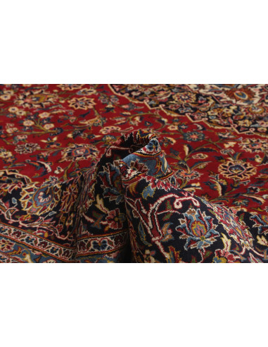 Kashan 355x487 Cm Kashan, Persia, Hand-carded Wool warp: