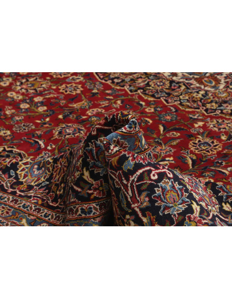 Kashan 355x487 Cm Kashan, Persia, Hand-carded Wool warp: