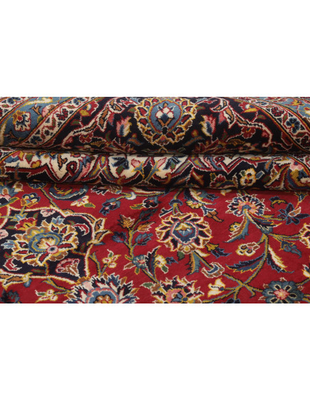 Kashan 355x487 Cm Kashan, Persia, Hand-carded Wool warp: