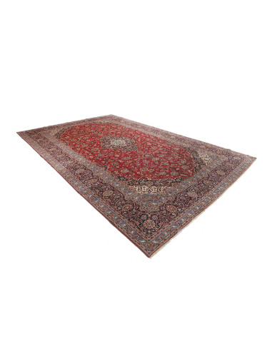 Kashan 310x503 Cm Kashan, Persia, Hand-carded Wool warp: