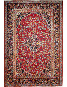 Tappeto Nadjafabad Persia marrone blu 257x378