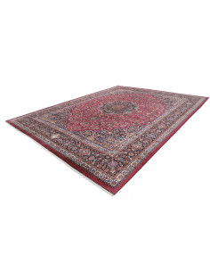 Mashad 390x500 Cm Mashad, Persia, Hand-carded Wool warp: 2