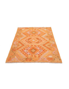 Kilim 101x150 Cm Kilim, Afghanistan, Hand-carded Wool, 2