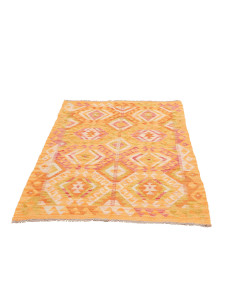 Kilim 96x142 Cm Kilim, Afghanistan, Lana Cardata A Mano 2