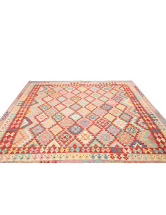 Rug Kilim Afghanistan beige 265x285 2