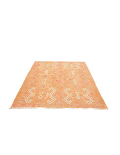 Kilim 155x201 Cm Kilim, Afghanistan, Lana Cardata A Mano 2
