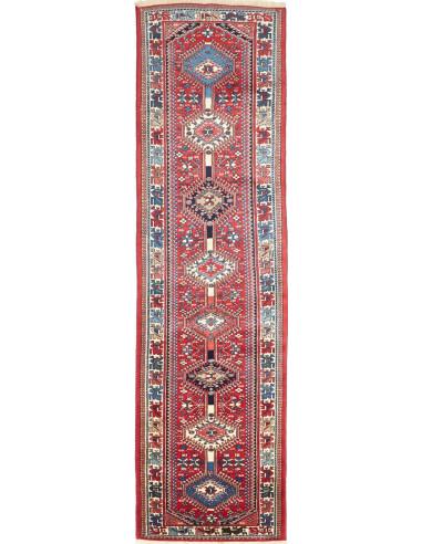 Yalameh 82x304 Cm Yalameh, Persia, Hand-carded Wool warp: