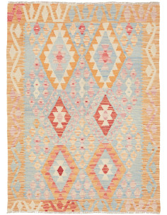 Kilim 103x137 Cm Kilim, Afghanistan, Lana Cardata A Mano