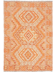 Kilim 103x148 Cm Kilim, Afghanistan, Hand-carded Wool warp: