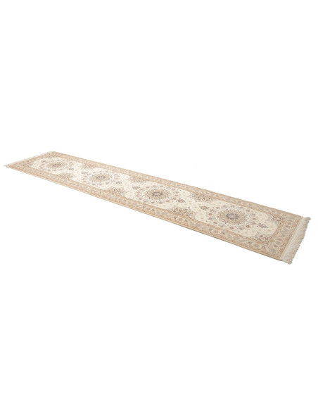Isfahan 87x398 Cm Isfahan, Persia, Wool And Silk,