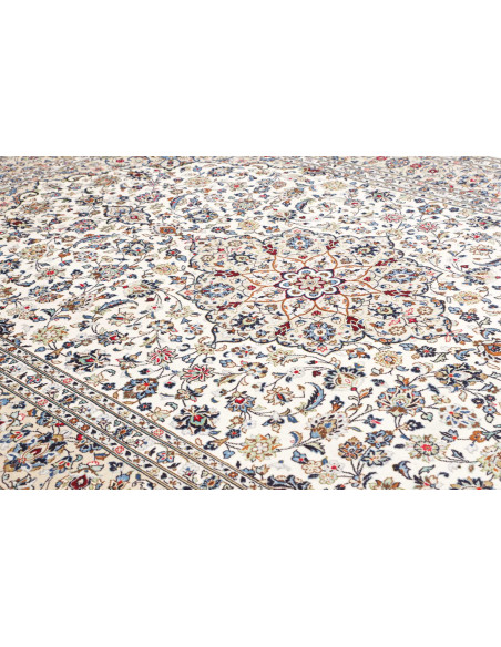 Kashan 245x360 Cm Kashan, Persia, Hand-carded Wool, Cotton