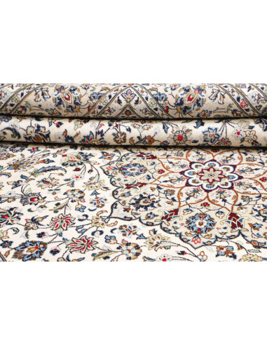 Kashan 245x360 Cm Kashan, Persia, Hand-carded Wool, Cotton